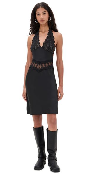 Lioness Solana Midi Dress ONYX L