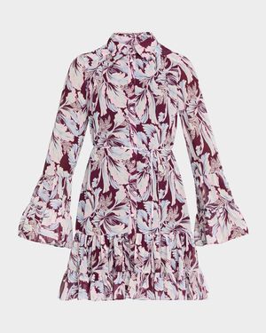 Lyra Multi-Tulip Mini Dress