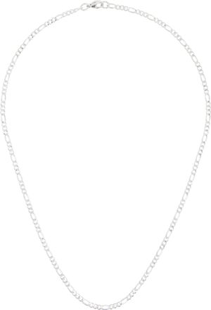 MAPLE Silver Figaro Necklace