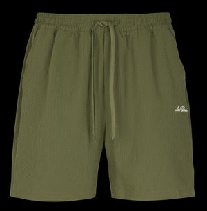 Les Deux - Short de bain texturé - Taille XL - Vert