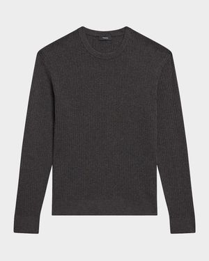 Men's Riland Cable-Knit Crewneck Sweater