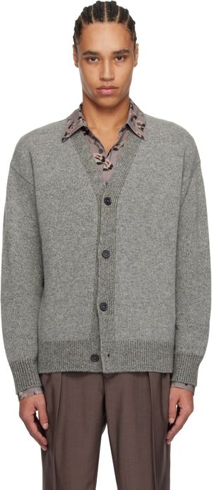 Paul Smith Cardigan gris à boutons
