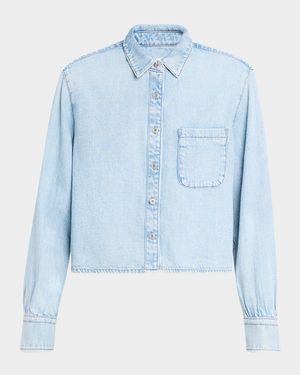 Ultra Featherweight Cropped Maxine Shirt