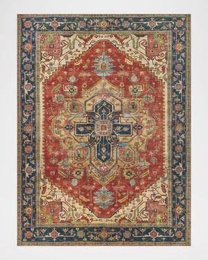 Antique Weave Serapi Rug, 6' x 9'