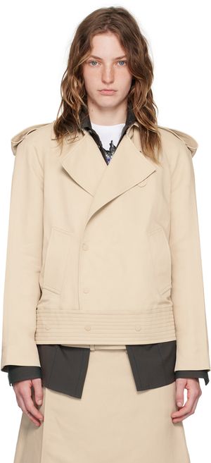 Burberry Beige Trench Jacket