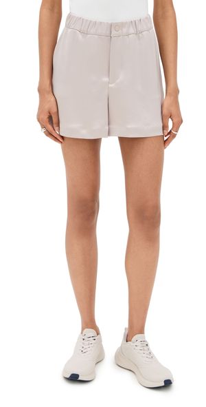 Varley Sarka High Rise Shorts Silver Cloud M