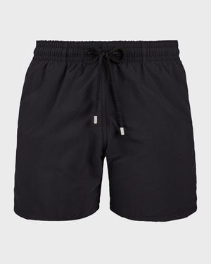 Men's Solid Swim Shorts