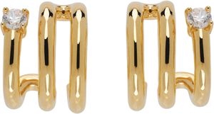 Numbering Gold #8102 Earrings