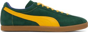 PUMA Green & Yellow Brasil Sneakers