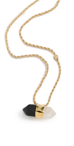 GAS Bijoux Aventurine Necklace Black One Size