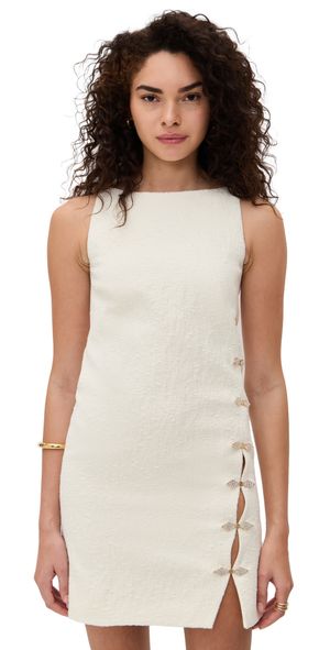 SALONI Alba Dress Ivory 12