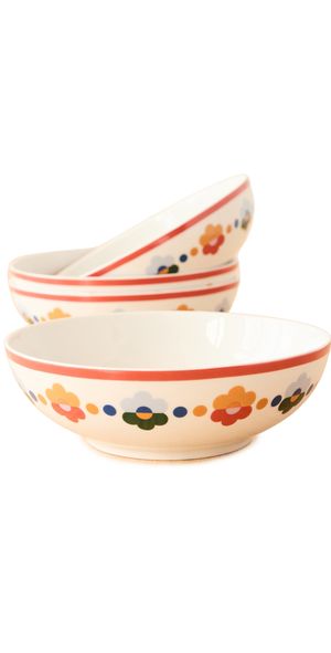 Misette Cereal Bowls Set of 4 Floral One Size