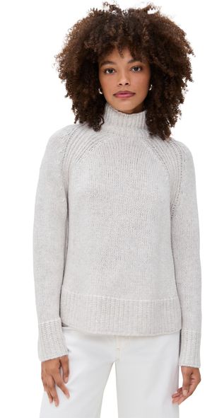 Z Supply Emerge Funnel Neck Sweater Turtle Dove XL