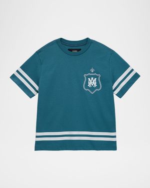 Kid's MA Crest Short-Sleeve T-Shirt, Size 4-12