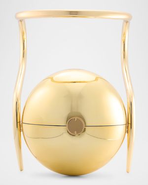 Pearly Top-Handle Bag