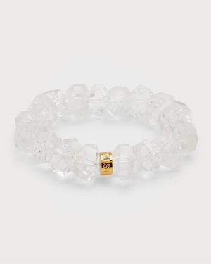 Crystal Nugget Statement Bracelet