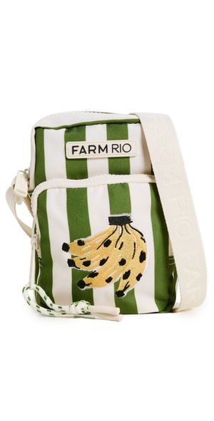FARM Rio Stripe Banana Crossbody Pouch Multi One Size