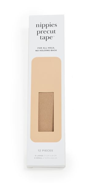 Bristols 6 Nippies Pre-Cut Tape Creme One Size