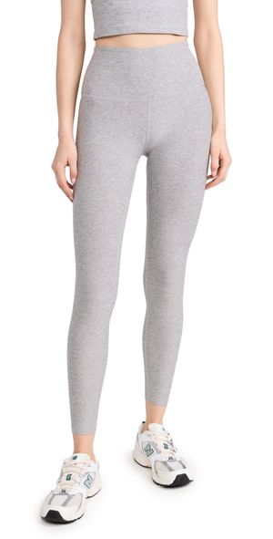 Beyond Yoga Spacedye Caught In the Midi High Waist Leggings Silver Mist XL
