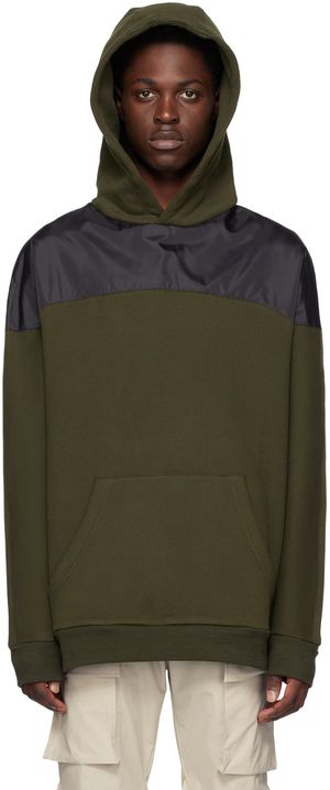 Uncertain Factor Pull à capuche Glax kaki