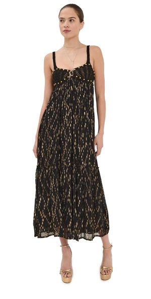 Alix of Bohemia Victoria Twilight Mist Dress Black XS