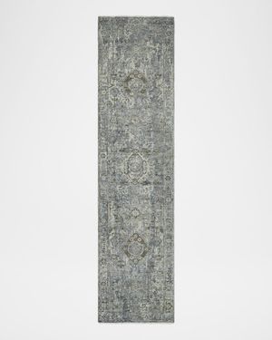 Whitmore Hand-Knotted Runner, 3' x 10'