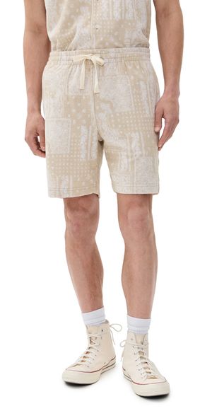 RAILS Nova Shorts Bandana Craft Paper L