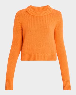 Wool Cashmere Solid Mini Marin Sweater