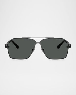 Men's VE2284 Aviator Sunglasses