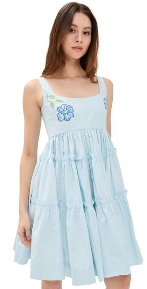 Fanm Mon Berna Dress Light Lagoon XS