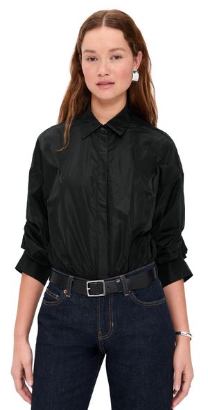 STAUD Traverse Thong Bodysuit Black S