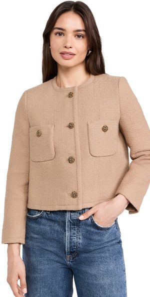 ba & sh Meredith Jacket Camel 1