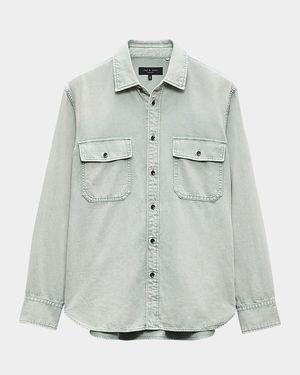 Men's Featherweight Denim Overshirt