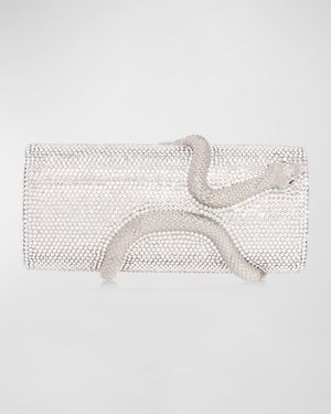 Spiral Snake Crystal Minaudiere