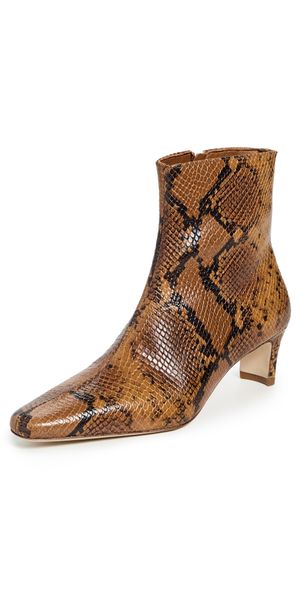 STAUD Wally Ankle Boots Snake 39