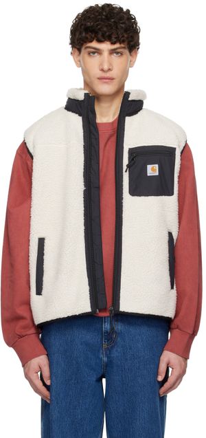 Carhartt Work In Progress Veste de superposition Prentis blanc cassé