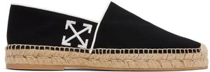 Off-White Black Biarritz Espadrilles
