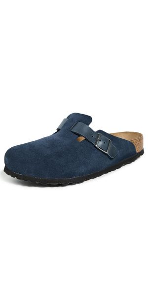Birkenstock Boston Slippers New Navy 46