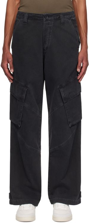 AGOLDE Pantalon cargo Wilson noir