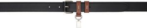 Maison Margiela Black & Brown Contrast Belt