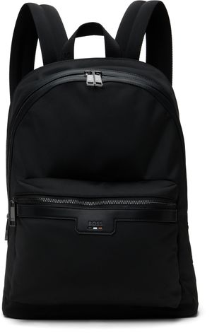 BOSS Black Structured Backpack