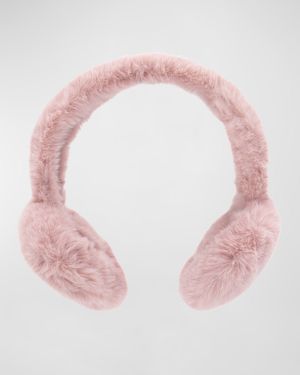 Faux Rex Rabbit Ear Muffs
