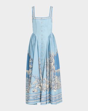 Villa Romantica Midi Dress