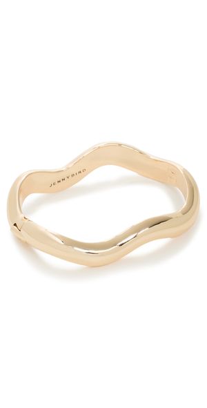 Jenny Bird Ola Bangle High Polish Gold One Size