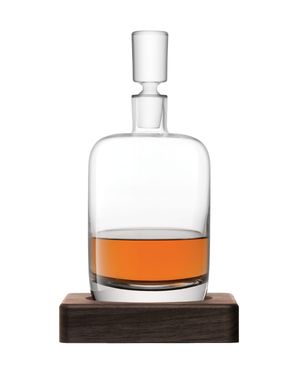 Renfrew Decanter and Walnut Base