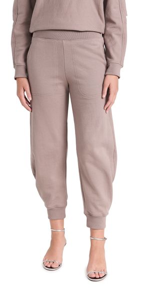 Tibi Sweatshirt Program Calder Longer Sweatpants Cement XXS
