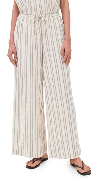Z Supply Soleil Stripe Pants Sea Salt L