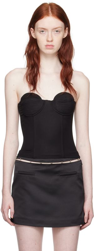 Anna October Black Chris Corset