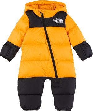 The North Face Kids Baby Yellow 1996 Retro Nuptse Down Snowsuit