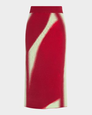 Sophie Cherry Midi Skirt